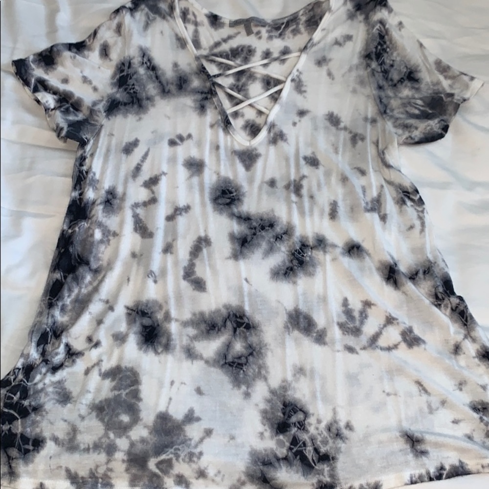 Charlotte Russe Tie-Dye Top